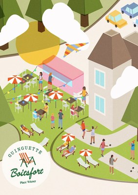 Guinguette Boitsfort - jeudi 12 juin > dimanche 27 juillet
